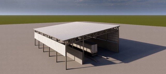 Tibar Bay Port — Export Scanner Canopy
