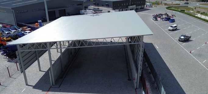 Tibar Bay Port — Export Scanner Canopy — 3